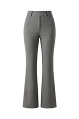 Womens Dark Grey Dress Work Pants | CicyBell