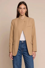 Womens Dark khaki Professional  Blazer | CicyBell