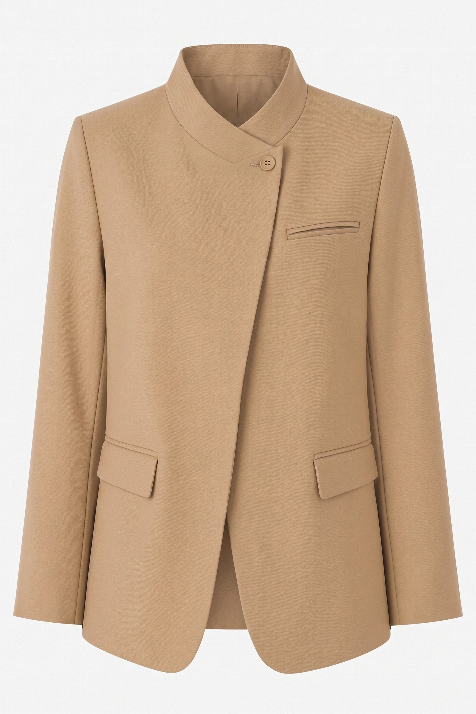 Womens Dark khaki Professional  Blazer | CicyBell
