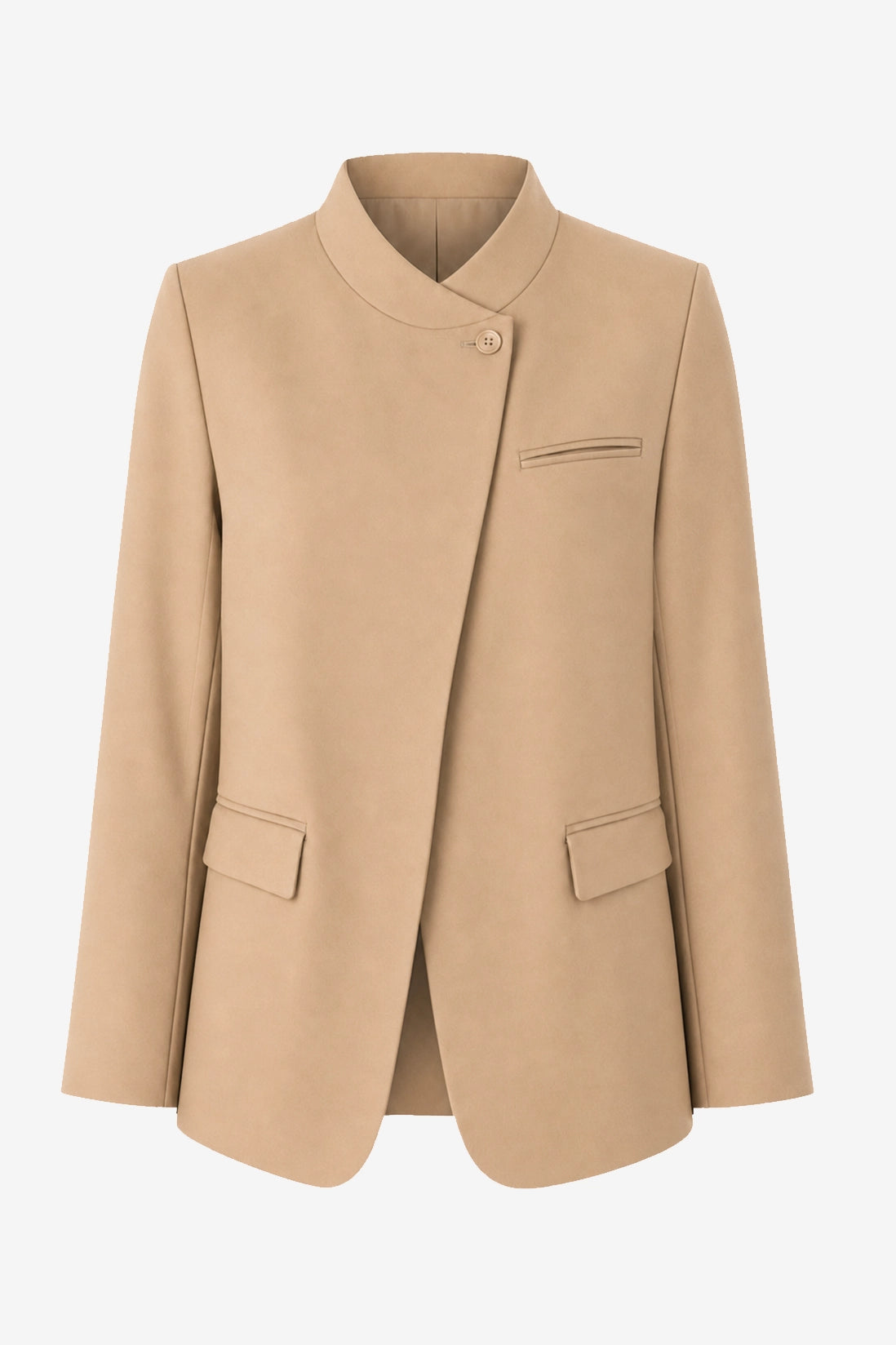 Womens Dark khaki Professional  Blazer | CicyBell