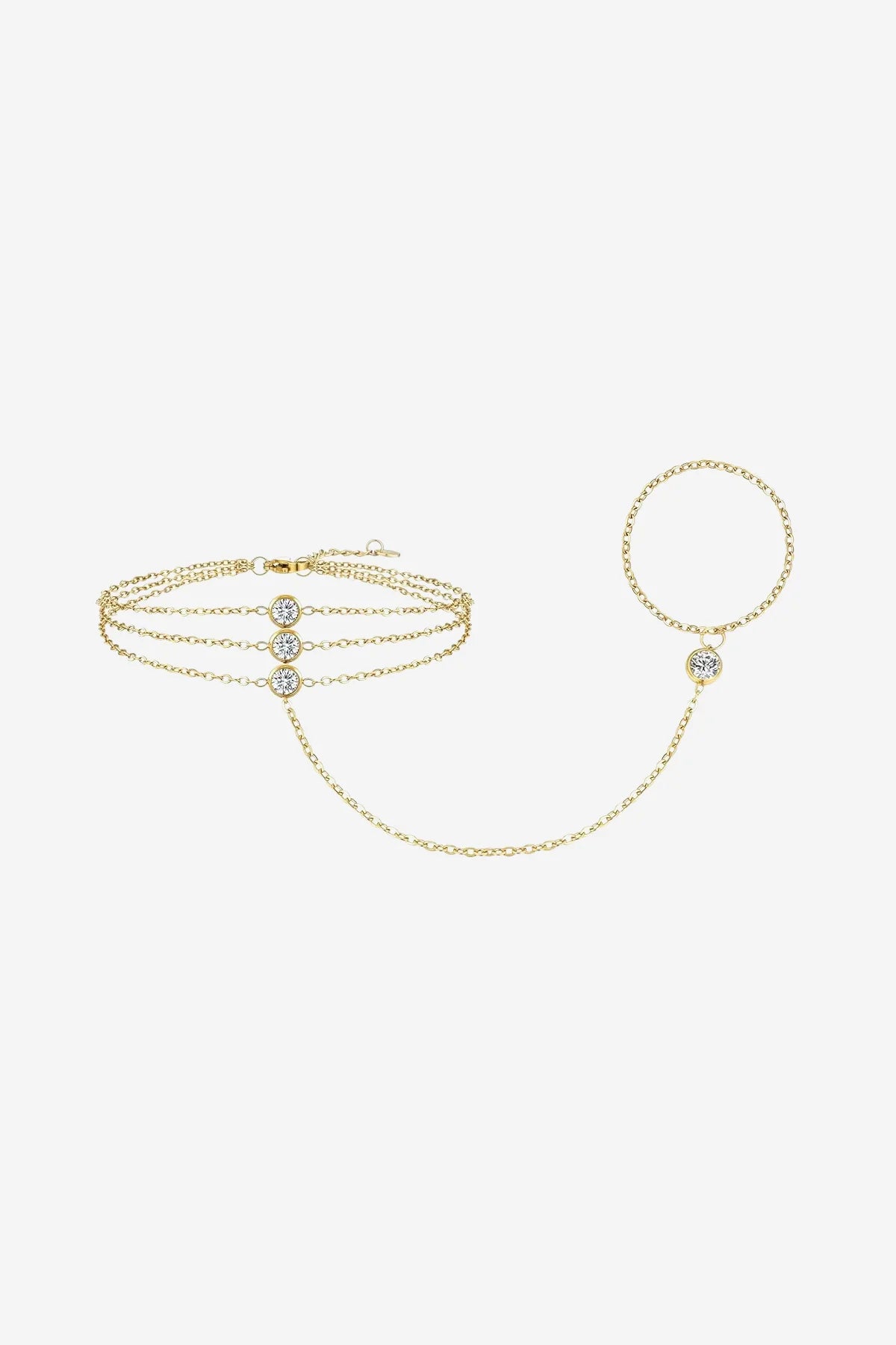 Women 18K Gold Link Bracelets | CicyBell