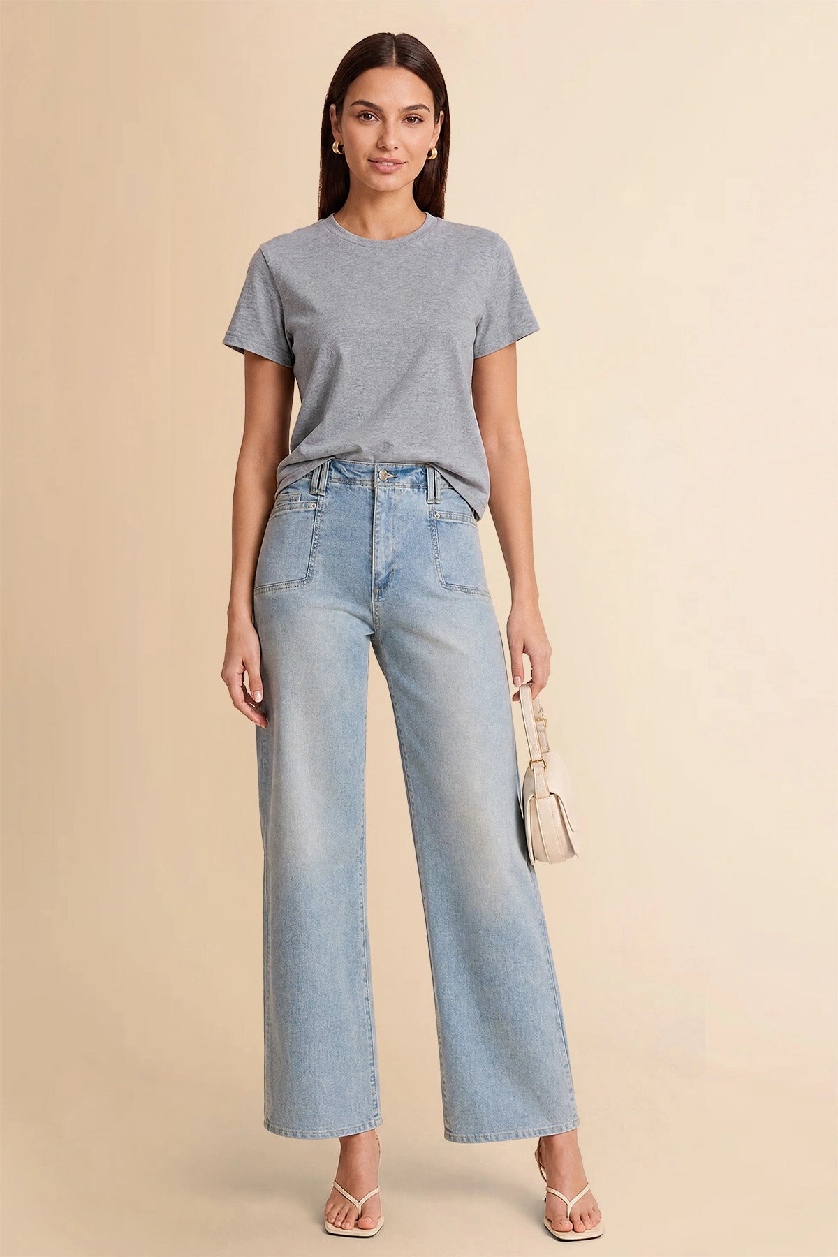 Womens Grey Short Sleeve Shirts | CicyBell