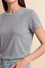 Womens Grey Short Sleeve Shirts | CicyBell