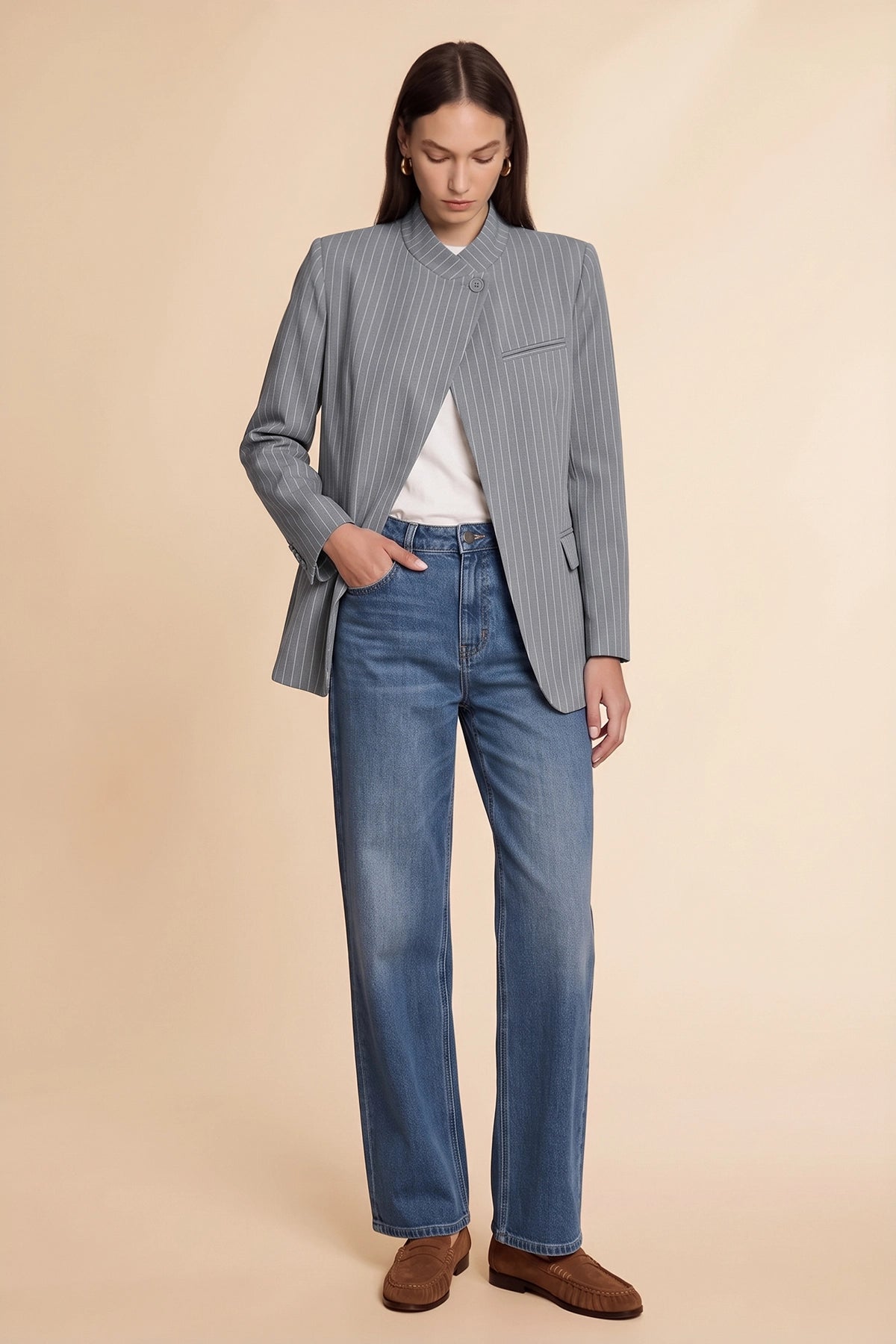 CicyBell-Women-Grey-Blazer-NX2692_5.webp