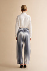 Womens Grey Barrel Dress Pants | CicyBell