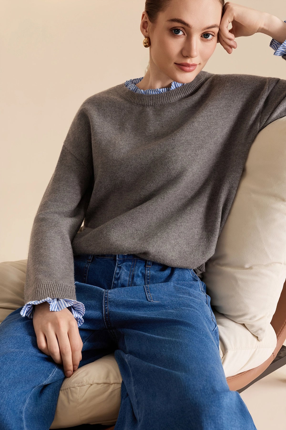 CicyBell-Women-Grey-Sweaters-N5Z047_9.webp