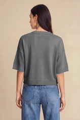 Womens Grey Cardigan Tops | Cicy Bell