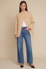 Womens Khaki Professional  Blazer | CicyBell