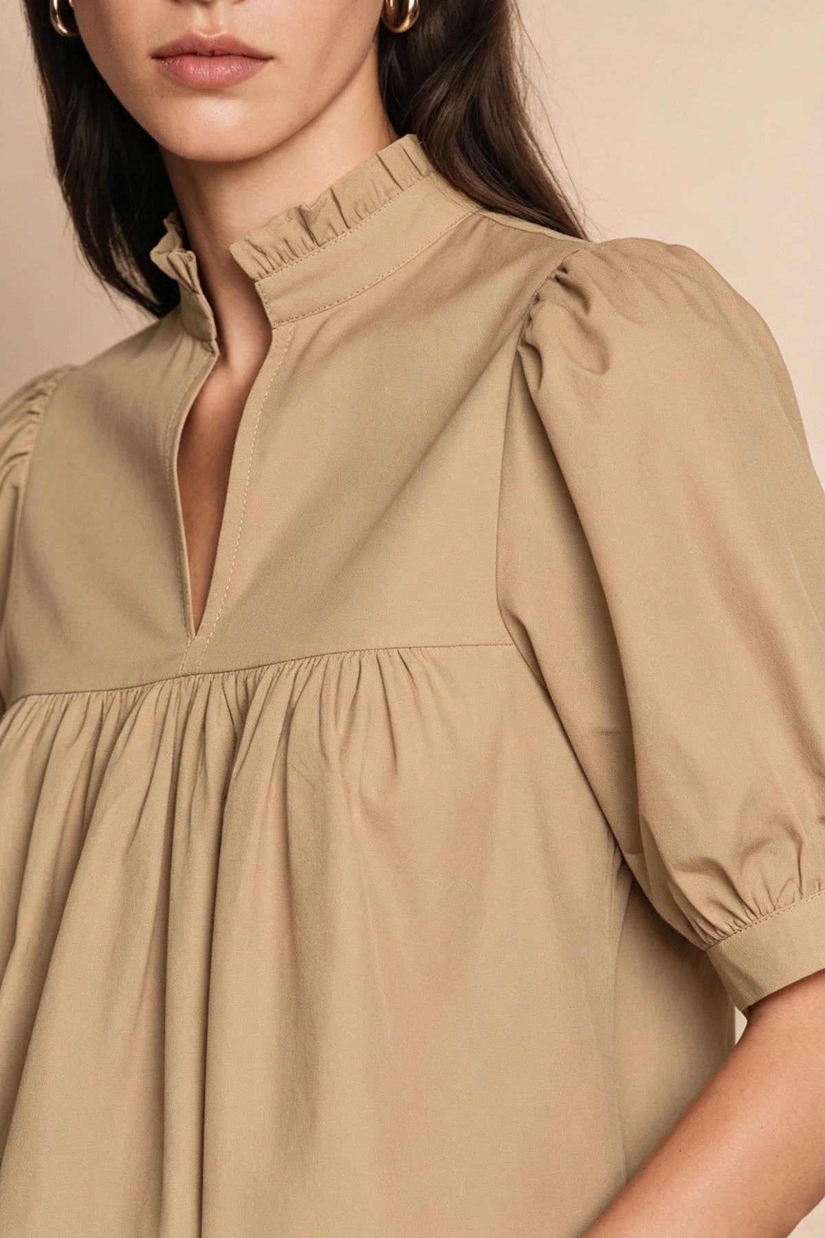 CicyBell-Women-Khaki-Blouses-H4E278_4.webp