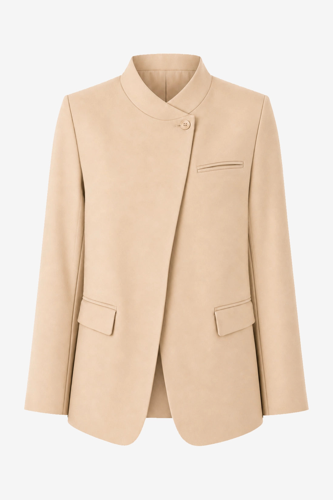 Womens Khaki Professional  Blazer | CicyBell