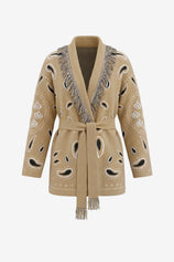 Womens Fringe Cardigan Sweaters | Cicy Bell