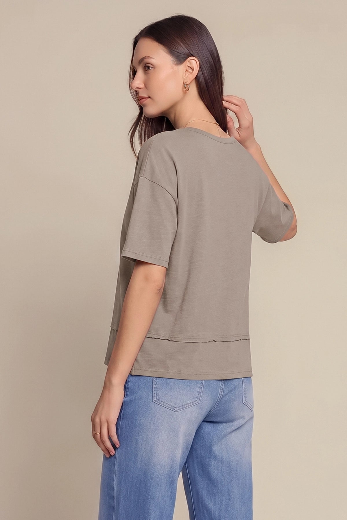 CicyBell-Women-Khaki-T-Shirts-H8B320_3.webp