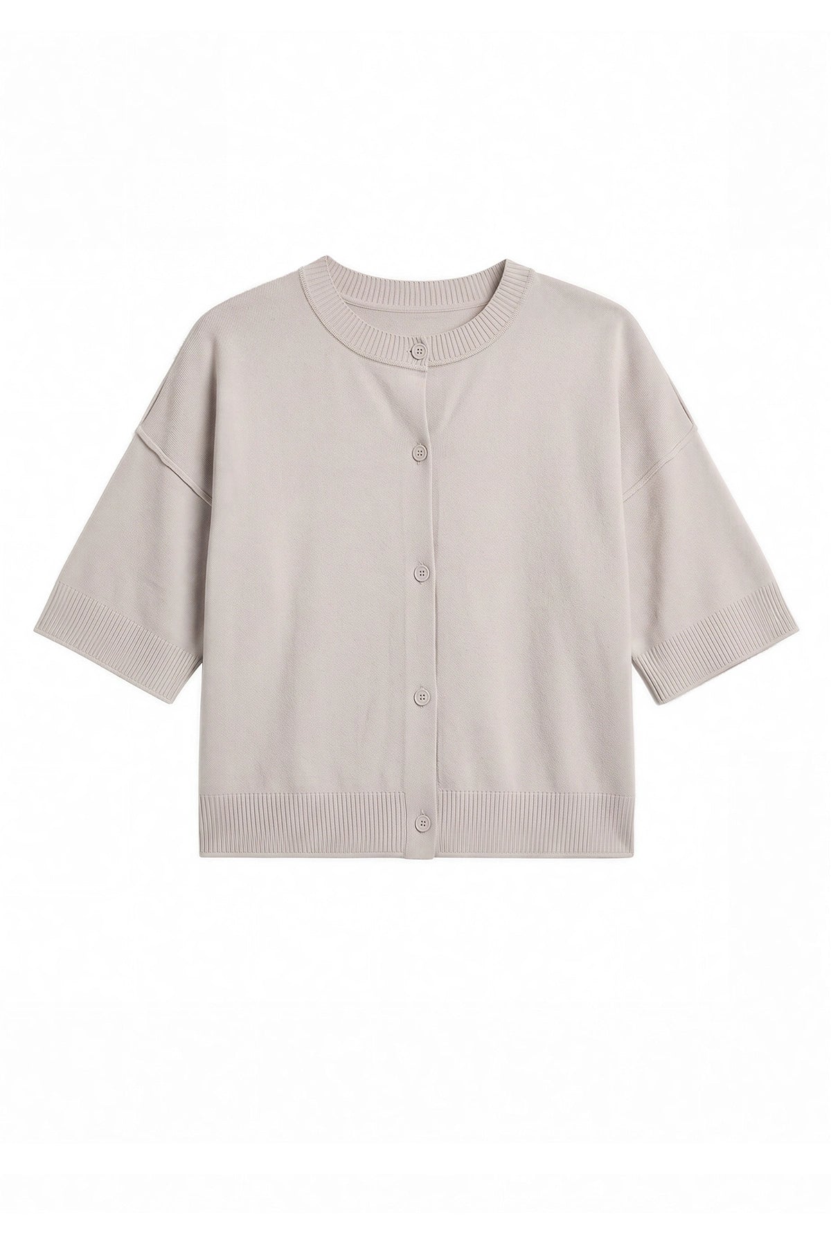 Cicy Bell Womens Khaki Cardigan Tops