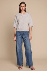 Cicy Bell Womens Khaki Cardigan Tops