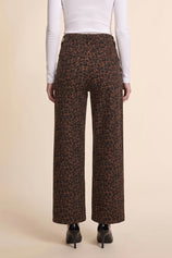 Womens Leopard High-Waisted Vintage Barrel Jeans | CicyBell