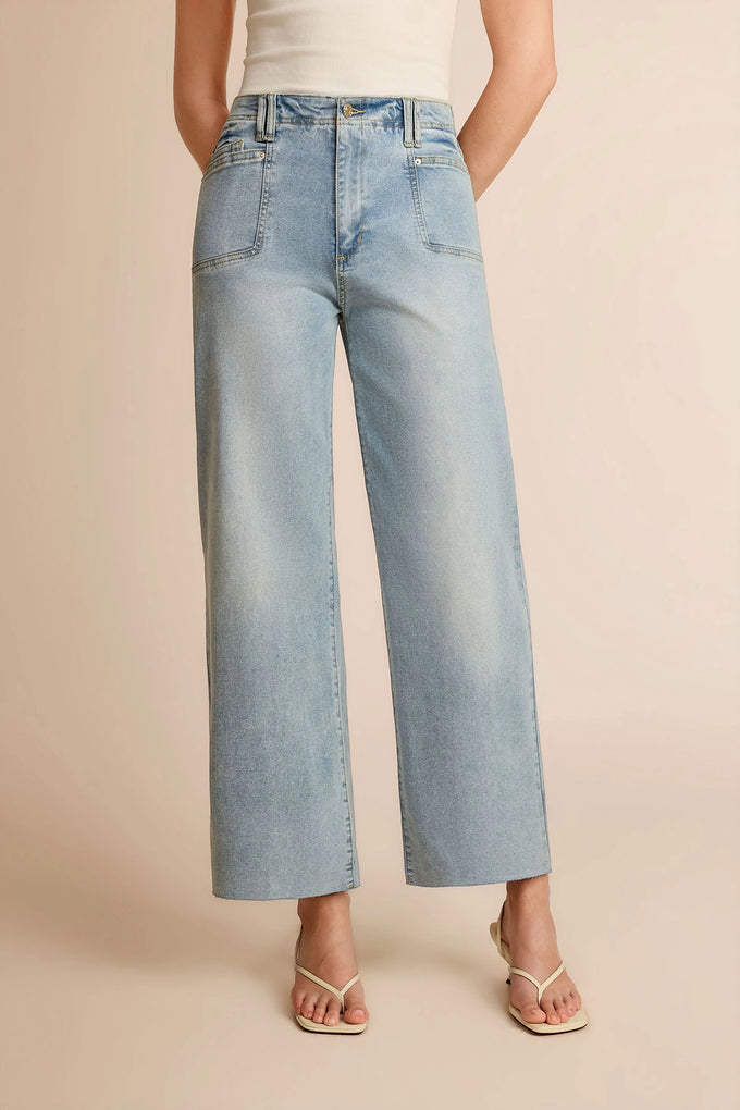Cicy Bell Womens Light Blue Jeans