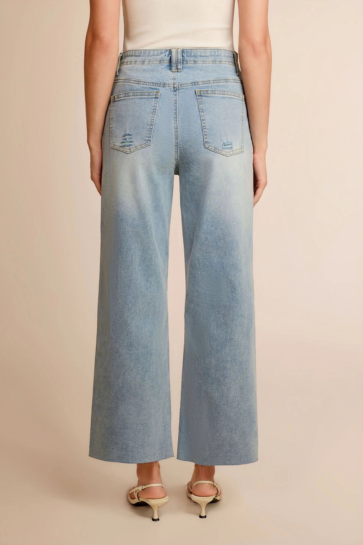 Cicy Bell Womens Light Blue Jeans