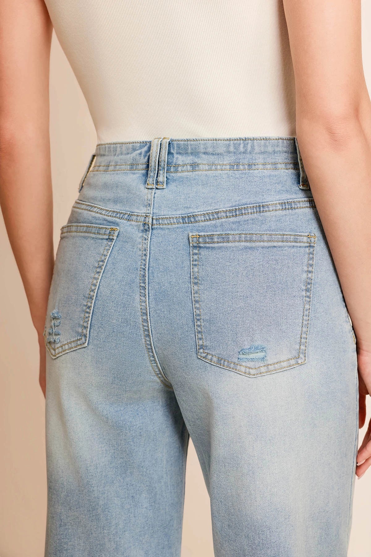Cicy Bell Womens Light Blue Jeans
