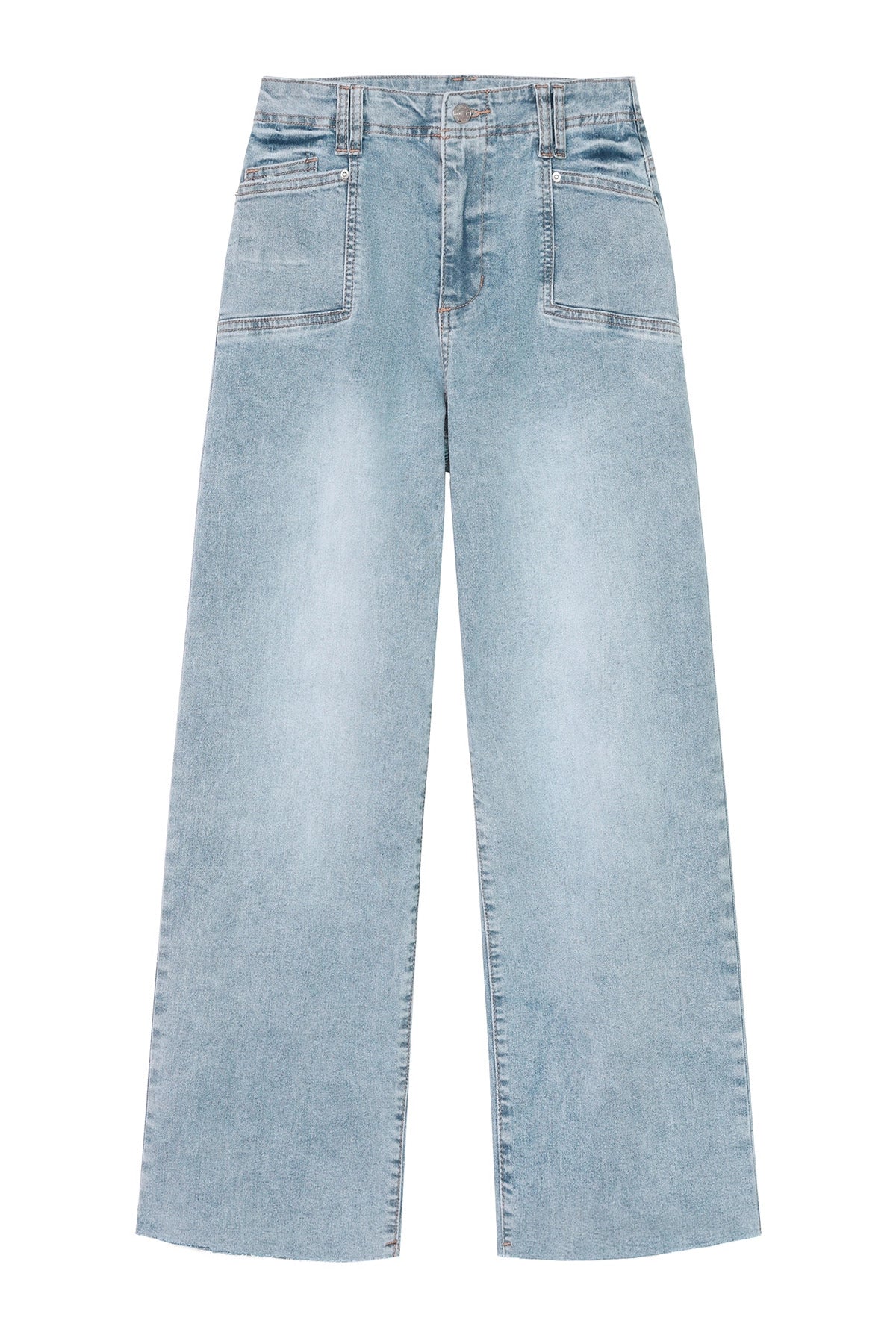 Cicy Bell Womens Light Blue Jeans