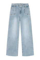 Cicy Bell Womens Light Blue Jeans