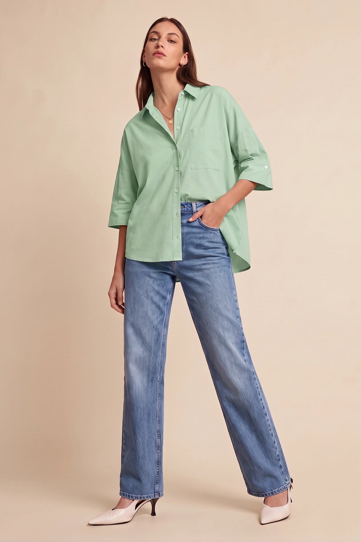 CicyBell-Women-LightGreen-T-Shirts-J7K266_5.webp