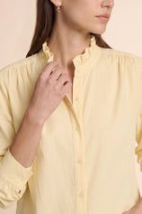 Womens Light Khaki  Oversized Button Down Shirts| CicyBell