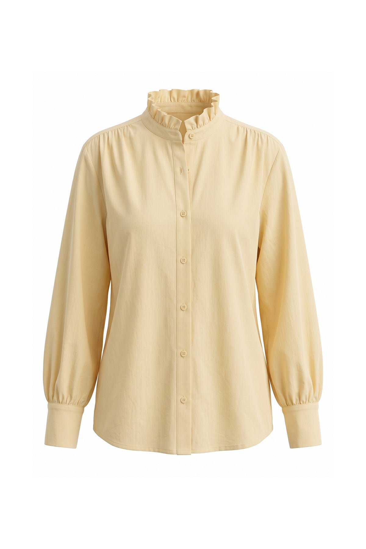 Womens Light Khaki  Oversized Button Down Shirts| CicyBell
