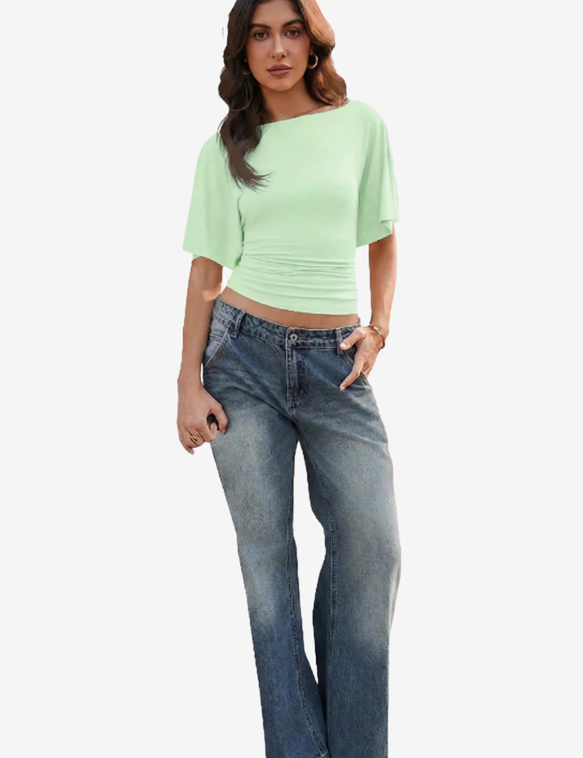CicyBell-Women-Mint-T-Shirts-N5Z013_1.webp