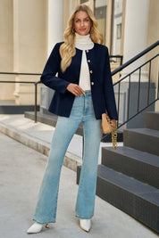 Cicy Bell Womens Navy Business Blazers