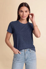 Womens Navy Short Sleeve Shirts | CicyBell