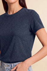 Womens Navy Short Sleeve Shirts | CicyBell