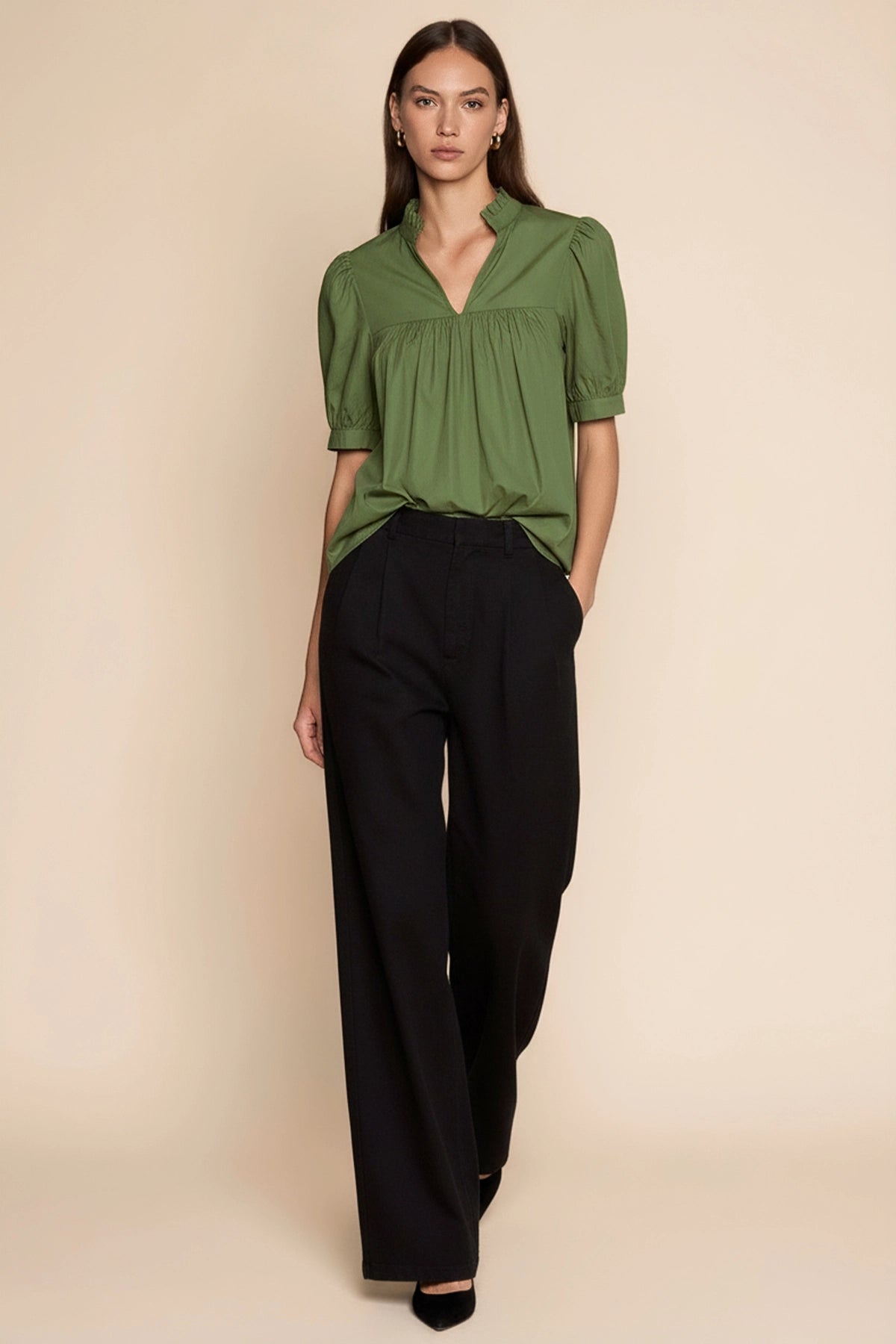 CicyBell-Women-OliveGreen-Blouse-H4E278_5.webp