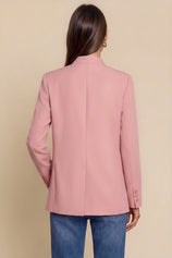 Womens Pink Professional  Blazer | CicyBell