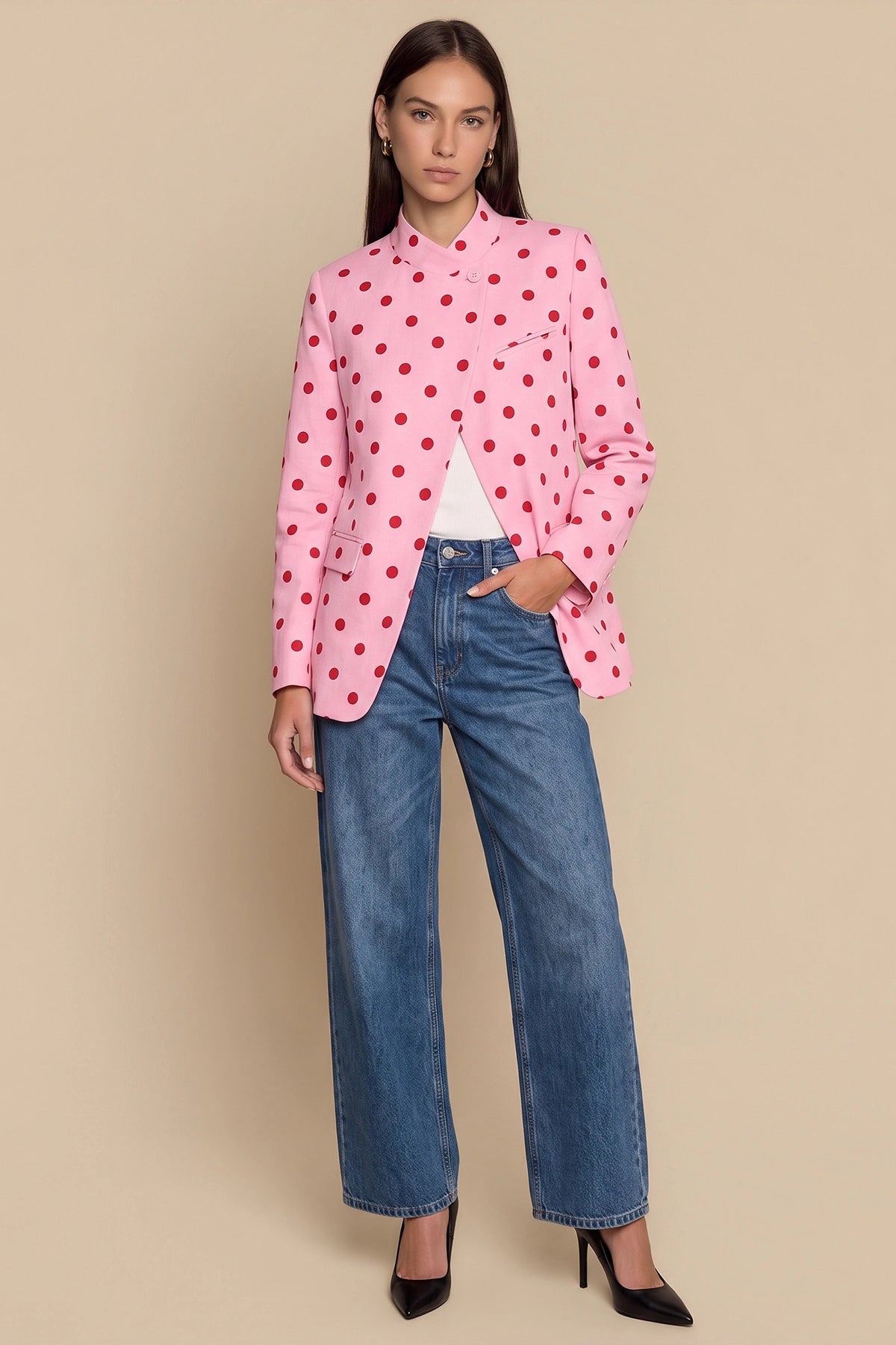 CicyBell-Women-Pink-Blazer-NX2731_1.webp