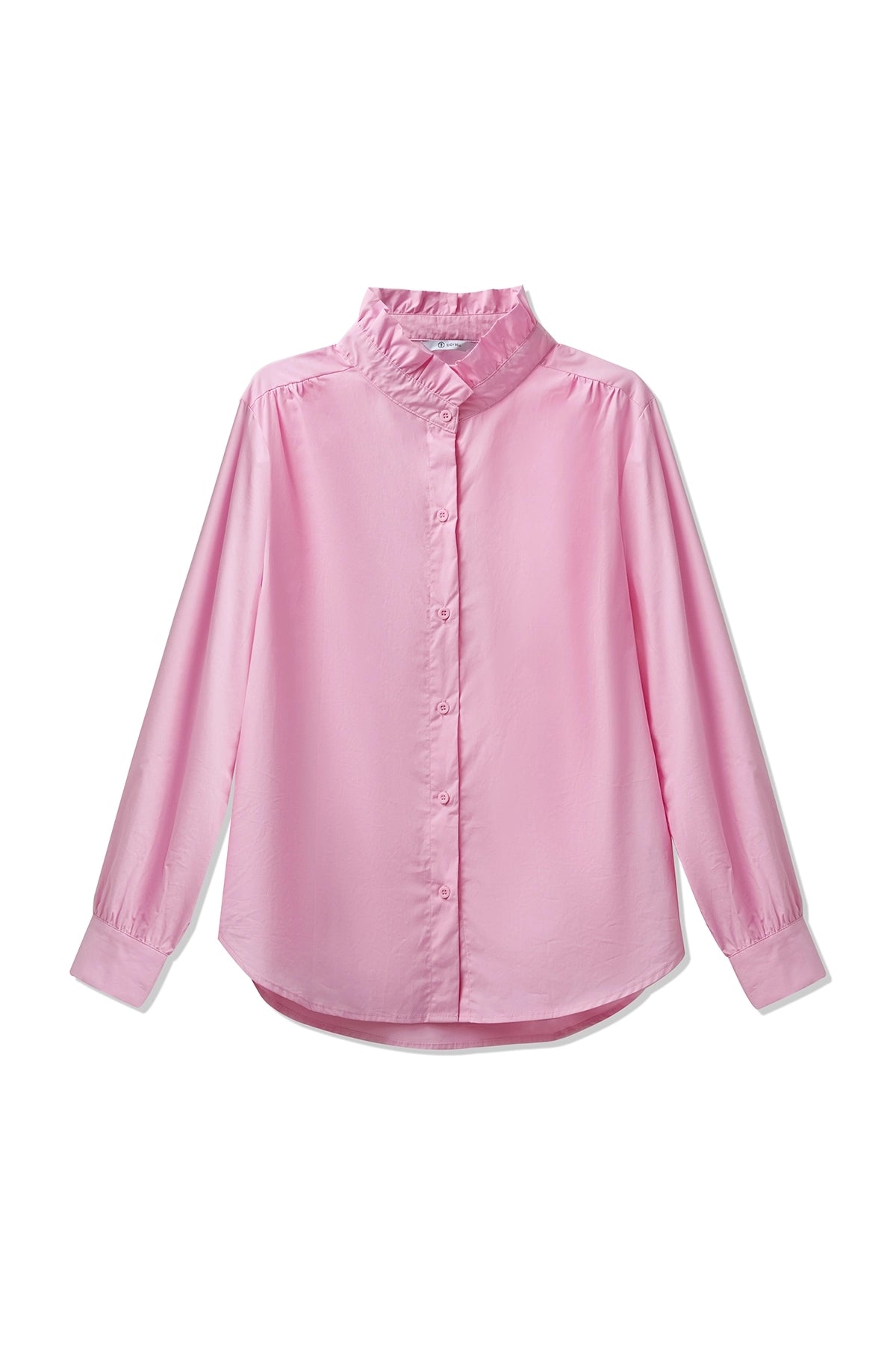 Womens Pink Oversized Button Down Shirts| CicyBell