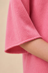 Cicy Bell Womens Pink Half Sleeve Sweaters