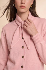 Womens Pink Button Down Cardigans | CicyBell