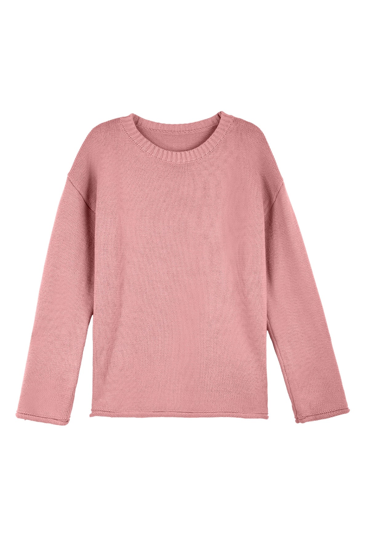 Womens Pink Long Sleeve Sweater | Cicy Bell