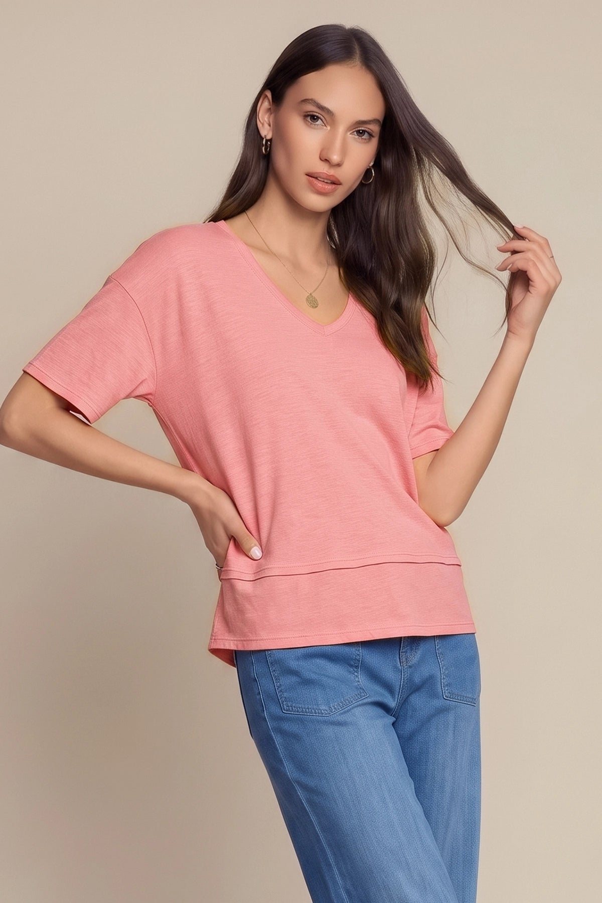 CicyBell-Women-Pink-T-Shirts-H8B320_1_e8d181be-4929-4efe-9df1-d2bd99ef225d.webp