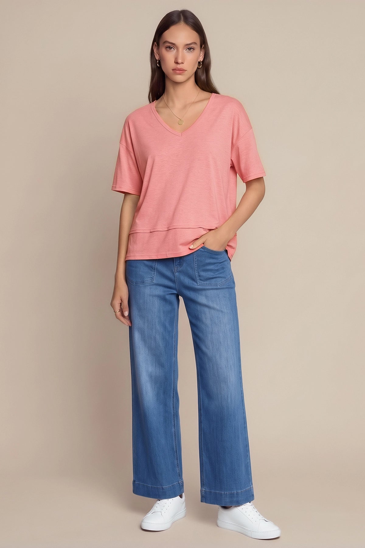 CicyBell-Women-Pink-T-Shirts-H8B320_5_edcb10c4-60ff-4194-91bc-38cf322a03f1.webp