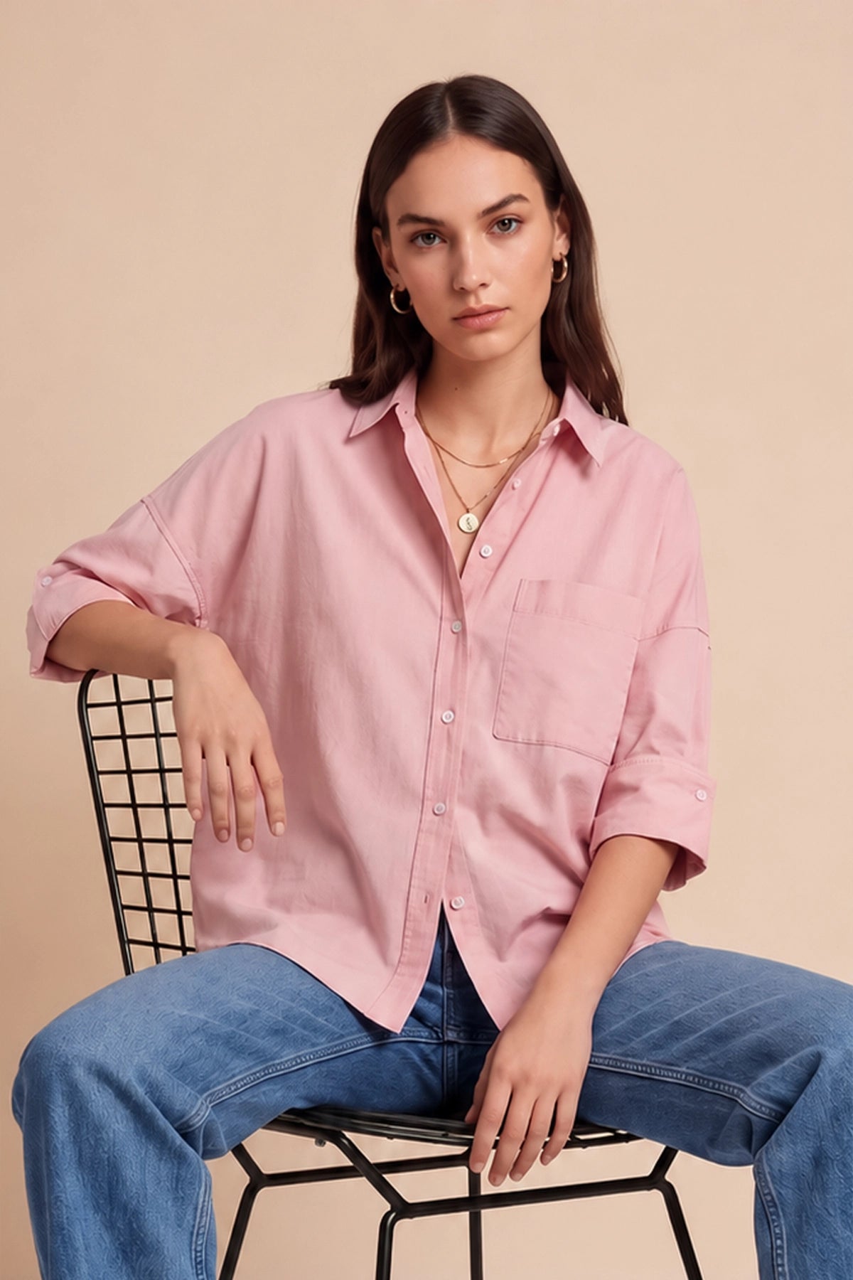 CicyBell-Women-Pink-T-Shirts-J7K266_3.webp