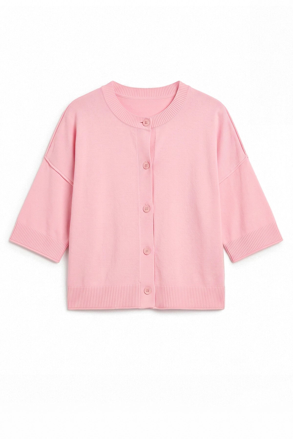 Cicy Bell Womens Pink Cardigan Tops