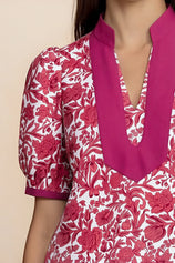 Womens Burgundy Puff Sleeve Blouses | CicyBell