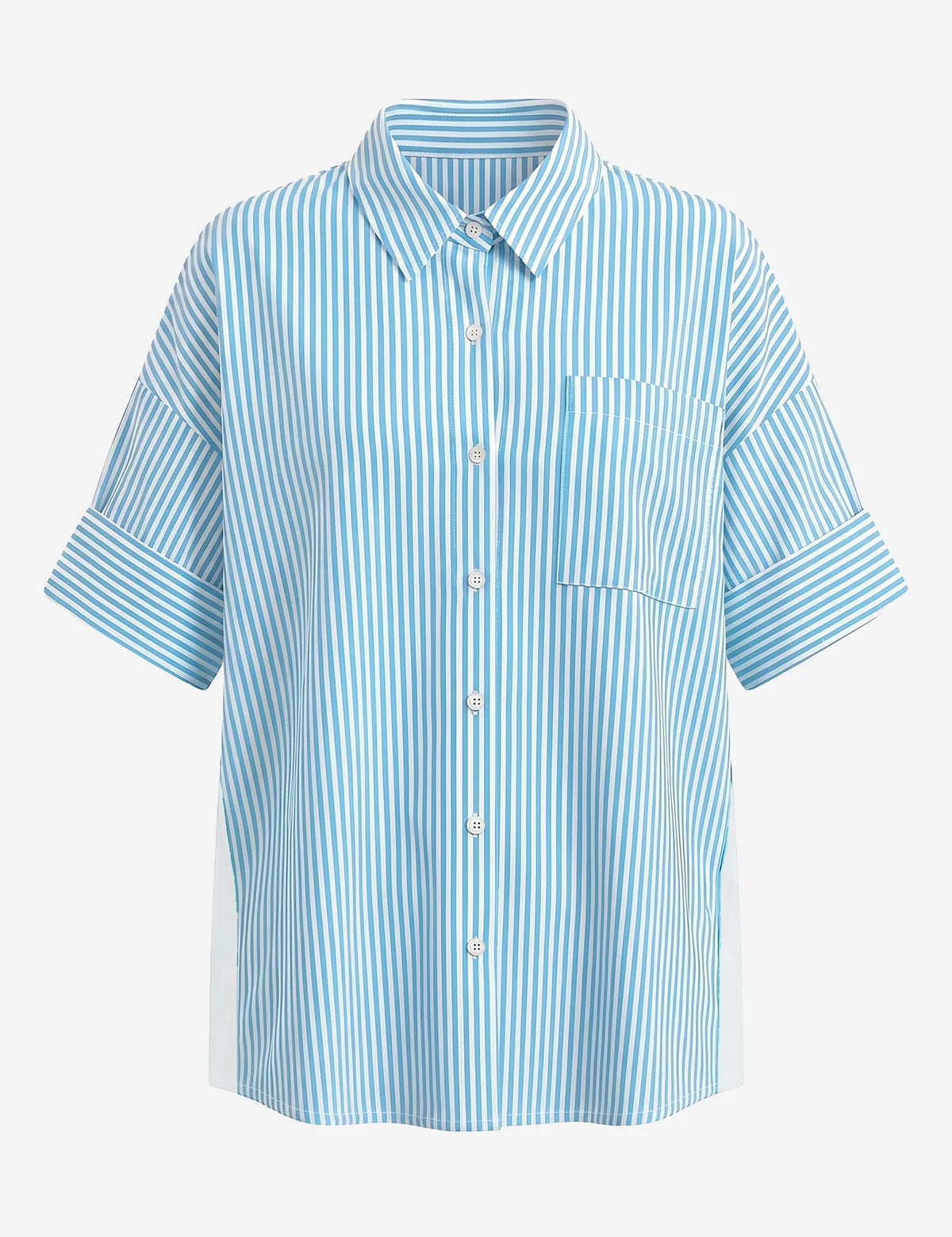 CicyBell-Women-StripedLakeBlue-Shirts-J7K302.webp