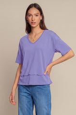 Womens Violent Summer V Neck T Shirts | CicyBell