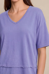 Womens Violent Summer V Neck T Shirts | CicyBell
