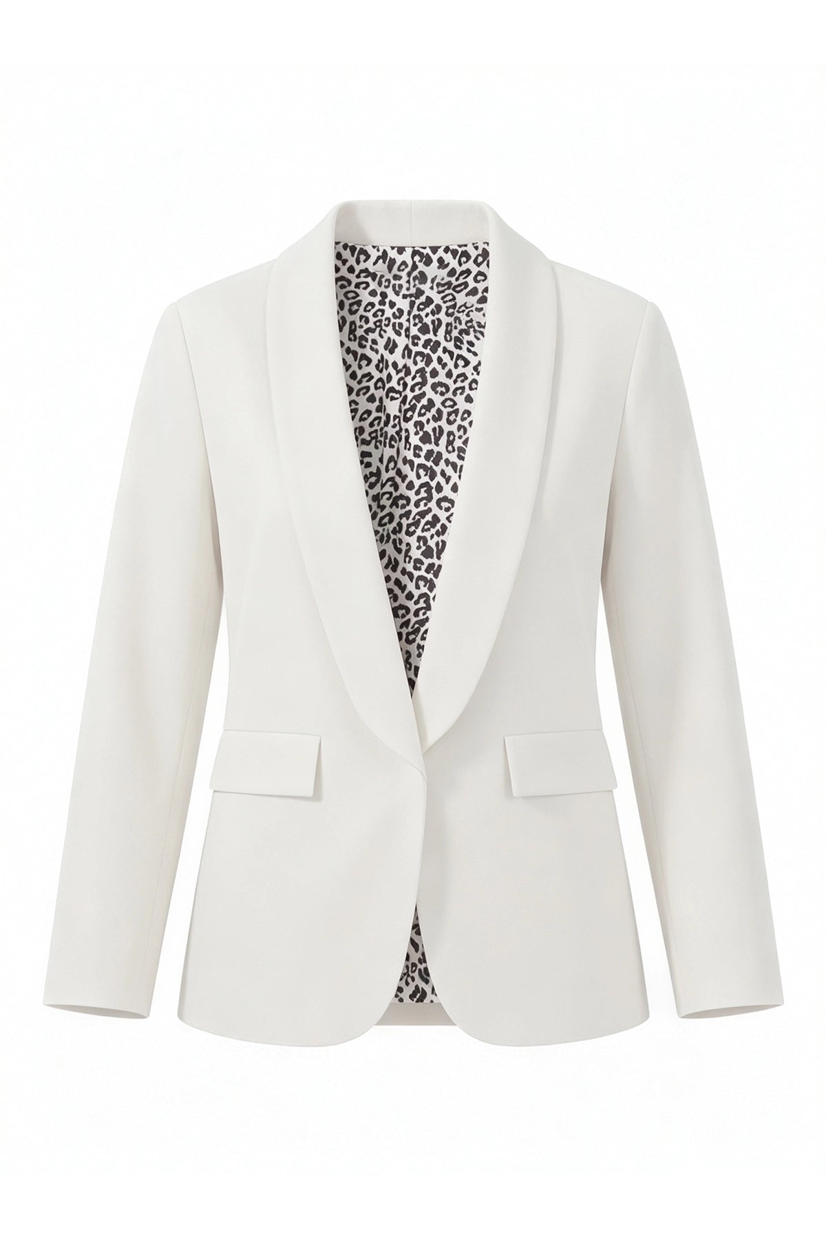 Womens White Business Casual Blazer | CicyBell