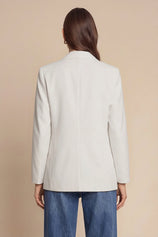 Womens White Business Casual Blazer | CicyBell