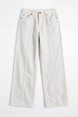 Womens White High Waisted Baggy Jeans | CicyBell