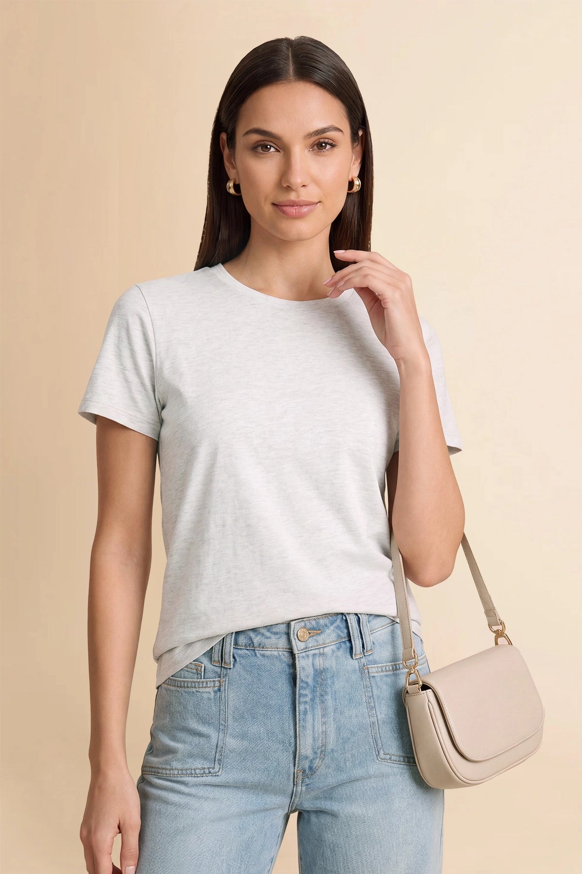 Womens White Short Sleeve Shirts | CicyBell